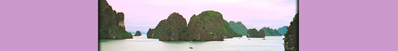 View of Vinh Ha Long (Descending Dragon Bay)