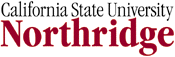 CSUN logo; Link to University Page