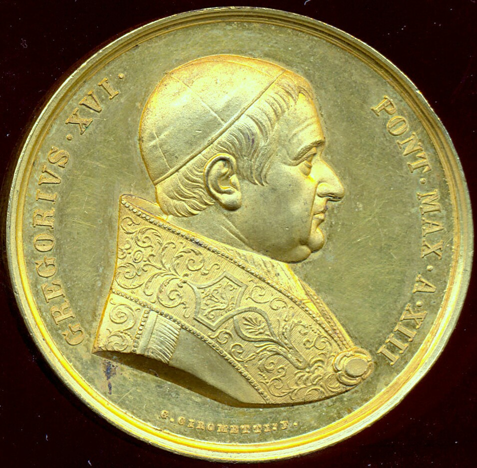 Gregory XVI,  1844