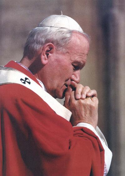 Portrait of Pope John Paul II (1920-2005)