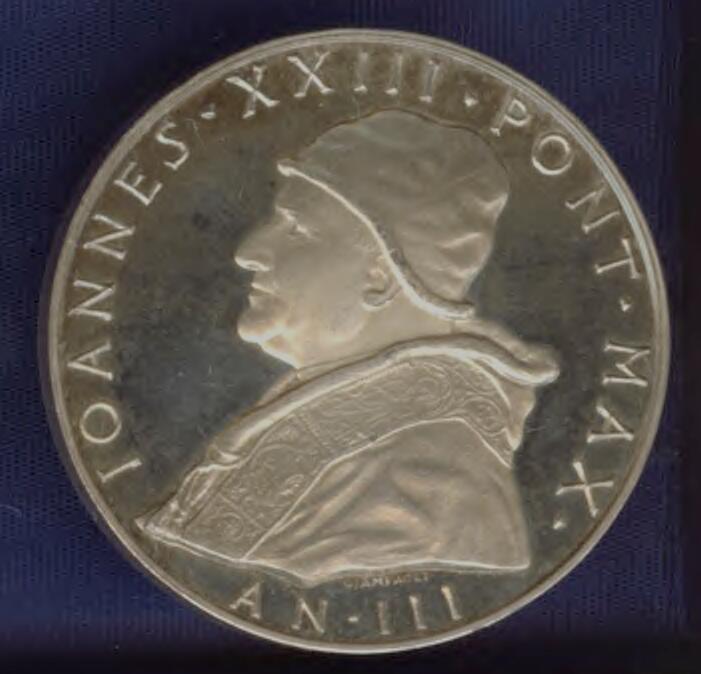 link to page concerning John XXIII (Roncalli), Year 3