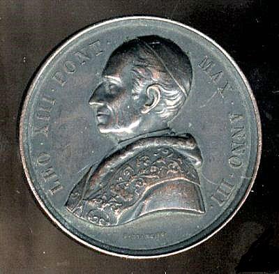 Leo XIII, Year 3, bust