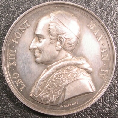 Leo XIII, Year 4, bust