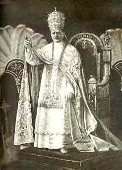 Pius XI photo in full pontificals