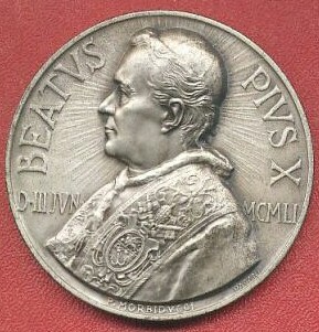 Pius X,  on the occasion of his being recognized as  Blessed Pius