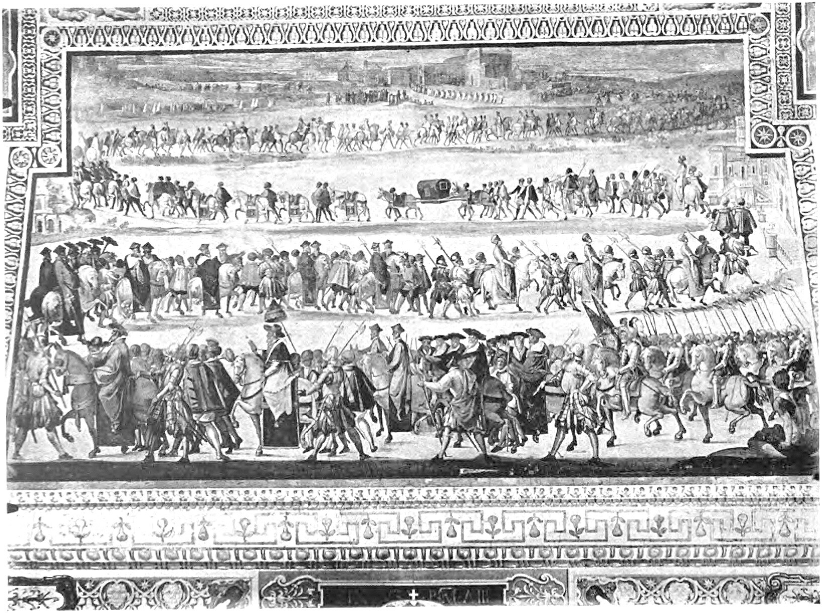 Procession of Sixtus V to the Lateran, 1585