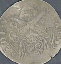 link to page concerning  the Sede Vacante of 1585;  Arms of Card. Guastavillini