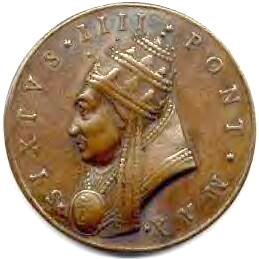 link to page concerning Pope Sixtus IV