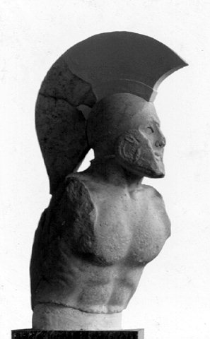 Torso from the Sparta Museum, sometimes called King Leonidas