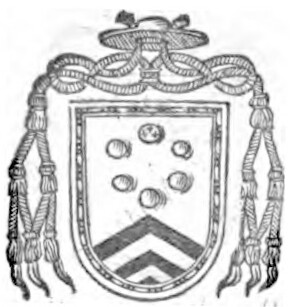 link to page concerning  the Sede Vacante of 1521-1522; Stemma of Cardinal Armellini de' Medici