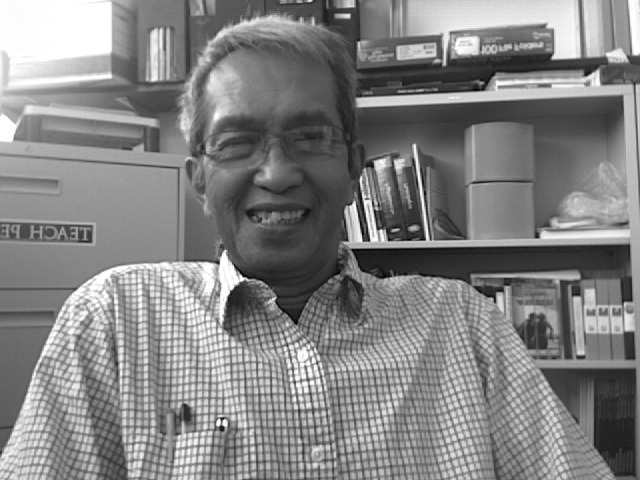 Dr. Enrique de la Cruz in B&W