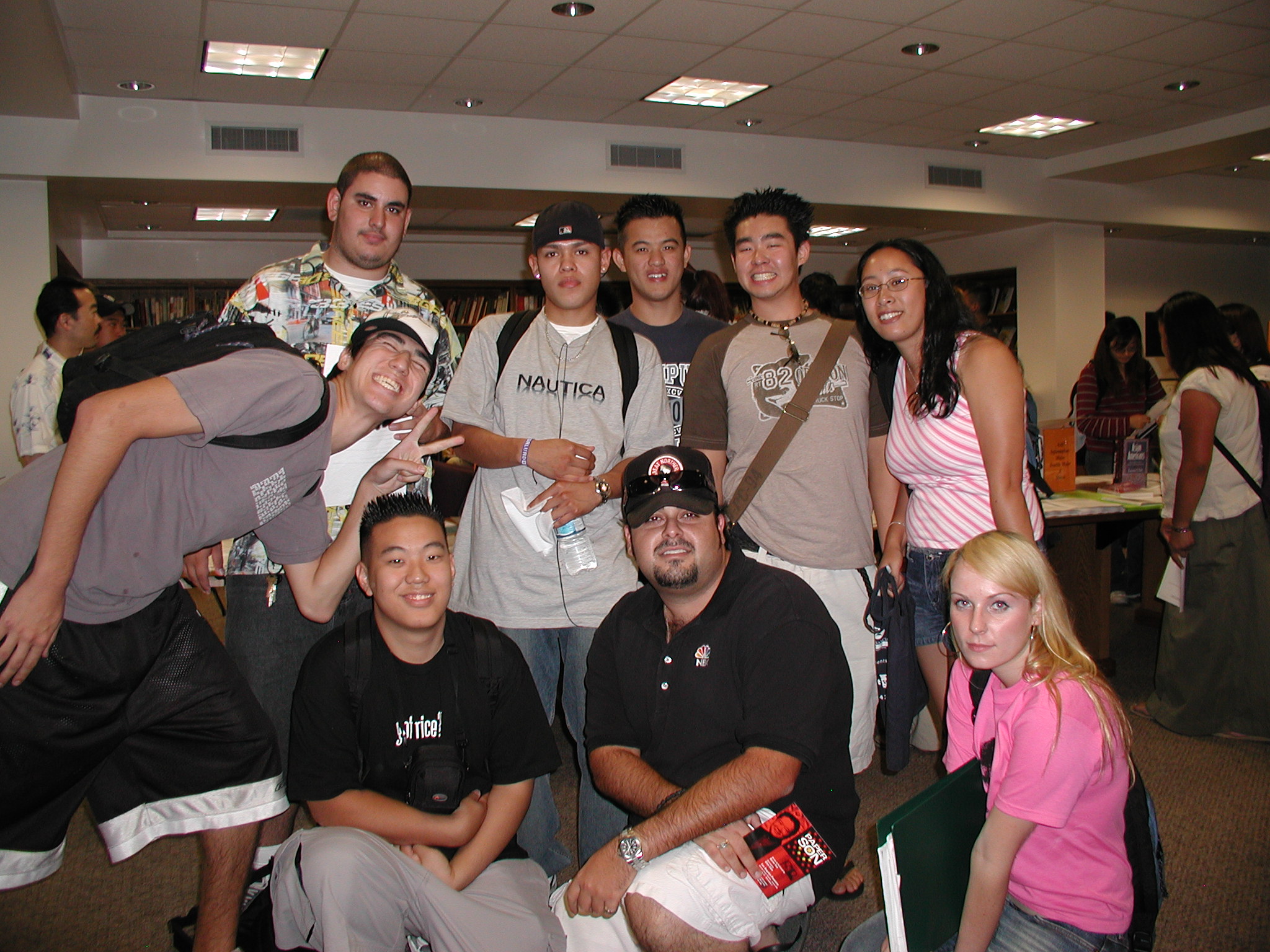 Students at the AAS Open House