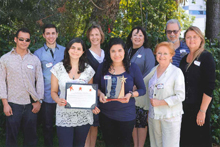 Faculty and Staff with DRES award
