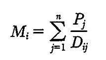 Market Potential Equation