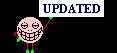 the cartoon character in this animated GIF seems to be urging me to update this Web site!