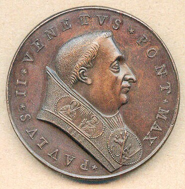 Medal with portrait of Paul II
