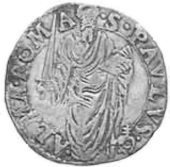 St Peter, full length, facing forward 