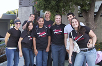 Freshman Connection students at the USU.