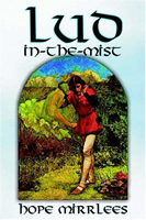 Cover shows a fairy tale hero rendered in stained-glass bright colors walking along a path.