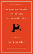 The Curious Incident of the Dog in the Nighttime by Mark Haddon: image of front cover.