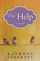 Cover of "The Help" showing three birds on a telephone wire against a golden background.