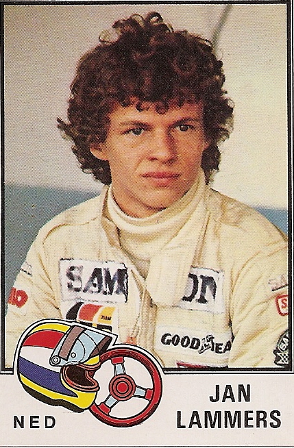 Jan Lammers, Formula 1 driver for The Netherlands