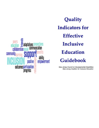 Hanreddy - Quality Indicators for inclusive education: How is this supposed to work?