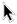 Cursor arrow.