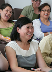 M.S. in Taxation students in a classroom