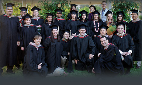 Large group of graduates of M.S. Taxation  Class 2012 