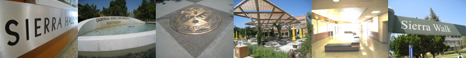 Pictures of Sierra Hall and CSUN