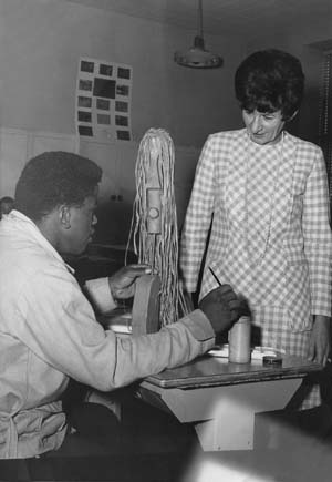 Mary Bayramian at San Fernando H.S.