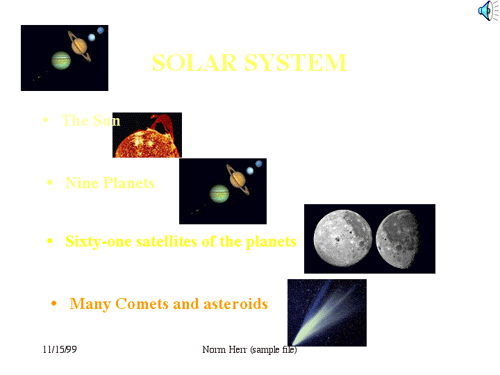powerpoint presentation solar system