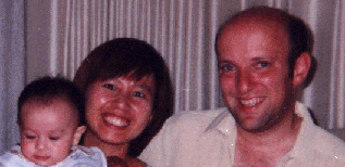 David S. Ackerman with Ying and daughter Kimberly