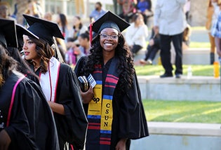 EOP Student Kyra Key at Black Graduation Image