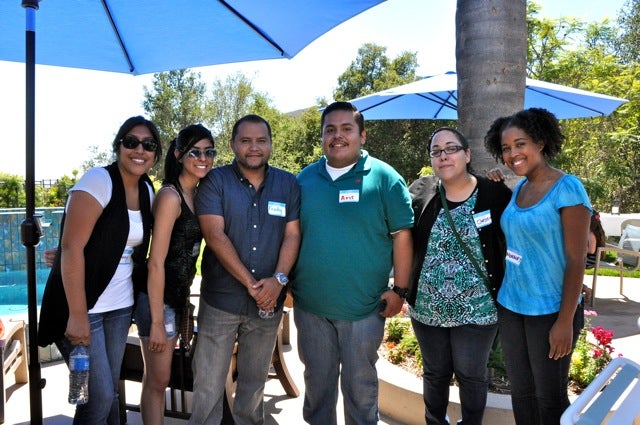 Students and a recent graduate from the CSUN ECE MA family