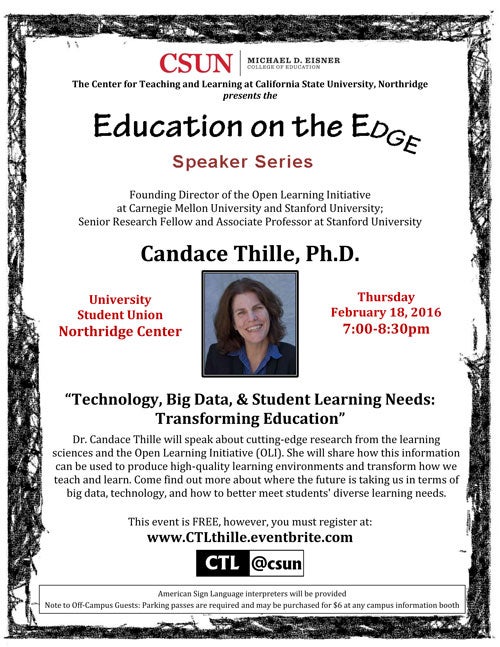 Education on the Edge - Candace Thille