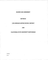 NAHS/CSUN partnership paper