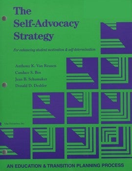 The Self-Advocacy Strategy (book cover)