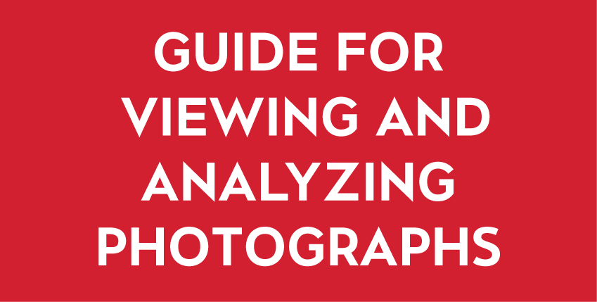 Guide for Viewing and Analyzing Photographs