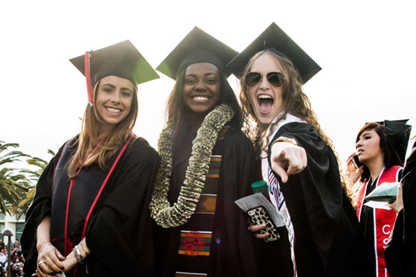 Graduating students at CSUN.