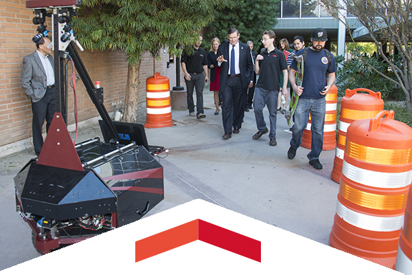 CSUN Chancellor White Visits CSUN