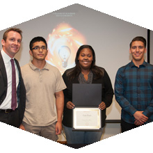 The CSUN Fast Pitch competition gave student entrepreneurs a chance to pitch their business ideas. 