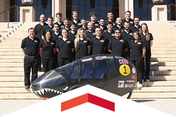 CSUN mechanical engineering students took first at th ASME Human Powered Vehicle Challenge.