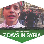 The documentary 7 Days in Syria is showing at the Armer Theatre on May 5 at 7 p.m.
