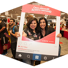 Say why CSUN is #MyTopCollege on social media.