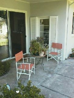 Another view of rear patio