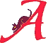 Decorative Letter A (beginning the word 'Add')