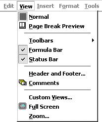 View Menu