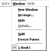 Window Menu